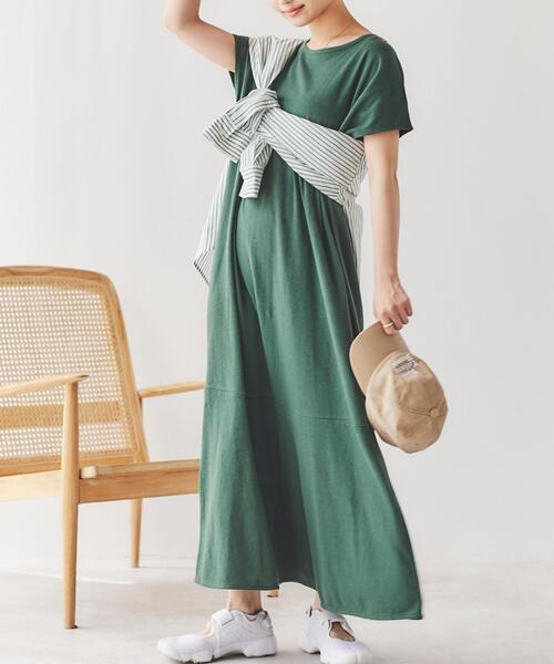 セール フレンチスリーブロングワンピース ワンピース Coen コーエン のファッション通販 Zozotown