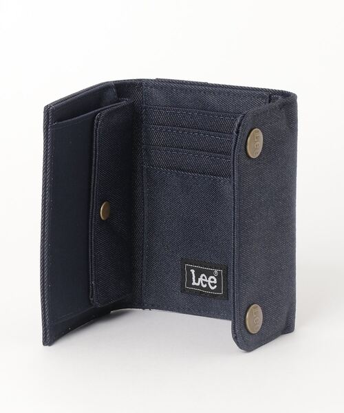 Lee（リー）の「Lee/リー CORDURA nylondenim 三つ折り財布（財布・メンズ・ブラック/ネイビー・FREE）」の7枚目の写真