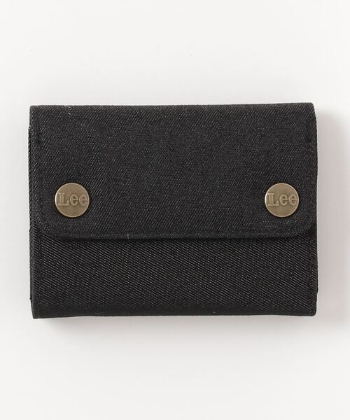 Lee（リー）の「Lee/リー CORDURA nylondenim 三つ折り財布（財布・メンズ・ブラック/ネイビー・FREE）」の5枚目の写真