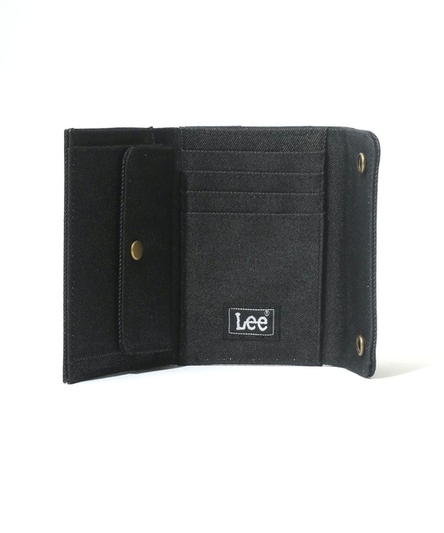 Lee（リー）の「Lee/リー CORDURA nylondenim 三つ折り財布（財布・メンズ・ブラック/ネイビー・FREE）」の8枚目の写真