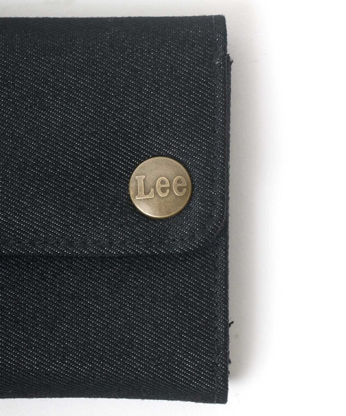 Lee（リー）の「Lee/リー CORDURA nylondenim 三つ折り財布（財布・メンズ・ブラック/ネイビー・FREE）」の4枚目の写真