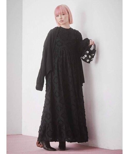 merry jenny（メリージェニー）の「remakeキリカエシャツ（シャツ/ブラウス・レディース・オフホワイト/ブラック・FREE）」の17枚目の写真