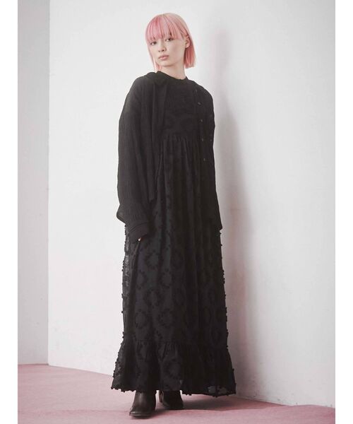 merry jenny（メリージェニー）の「remakeキリカエシャツ（シャツ/ブラウス・レディース・オフホワイト/ブラック・FREE）」の19枚目の写真