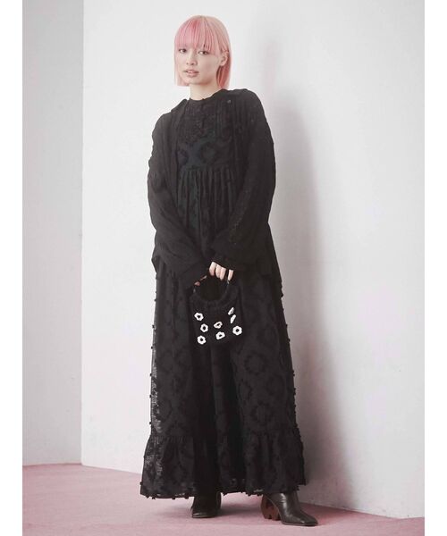 merry jenny（メリージェニー）の「remakeキリカエシャツ（シャツ/ブラウス・レディース・オフホワイト/ブラック・FREE）」の22枚目の写真