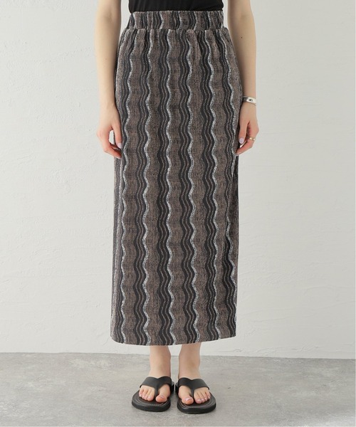 JOURNAL STANDARD（ジャーナルスタンダード）の「ウェーブパターンプリーツスカート（スカート・レディース・ブラウン/イエロー・36/38）」の20枚目の写真