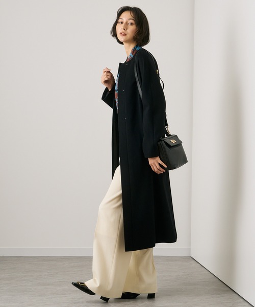 ANAYI（アナイ）の「【雑誌掲載】フラップショルダー　バッグ（ショルダーバッグ・レディース・ベージュ/ブラック・FREE）」の13枚目の写真