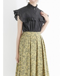 ローンスタンドフリルブラウス