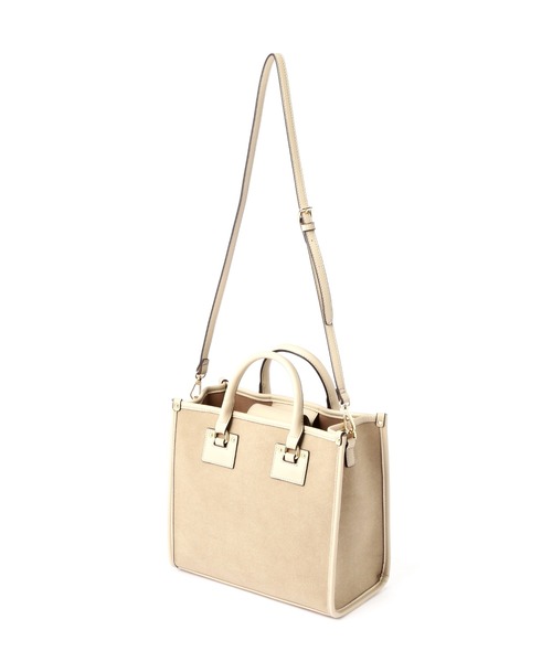 N.（N. Natural Beauty Basic）（エヌエヌナチュラルビューティーベーシック）の「◆スクエアパイピングトートバッグ（トートバッグ・レディース・ベージュ/レオパード/オレンジ・ﾌﾘ-）」の12枚目の写真