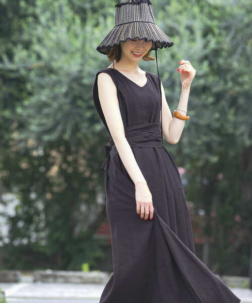 アーバンリサーチロッソ＊ワンピース＊リボン付き＊リボン URBAN RESEARCH ROSSO WOMEN（アーバンリサーチ ロッソ）の