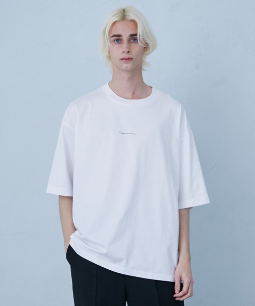 PUBLIC TOKYO(パブリックトウキョウ)の「ビューティフルバックプリントフォトTEE -ARG-(Tシャツ/カットソー・メンズ・ホワイト/ブラック・1/2)」の5枚目の写真