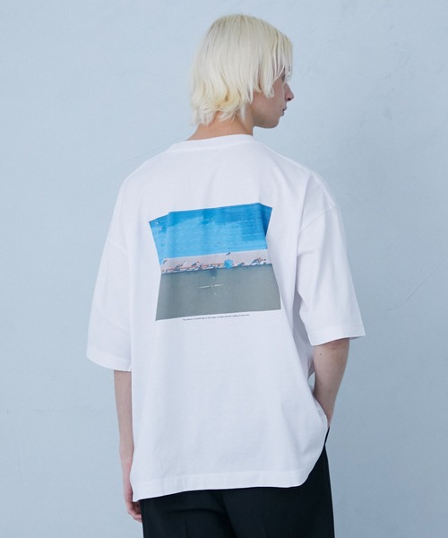 PUBLIC TOKYO(パブリックトウキョウ)の「ビューティフルバックプリントフォトTEE -ARG-(Tシャツ/カットソー・メンズ・ホワイト/ブラック・1/2)」の15枚目の写真