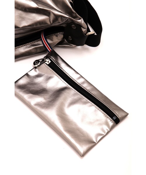 Jack Gomme（ジャックゴム）の「◆【JACK GOMME】ＬＩＲＩＳショルダーバッグ（ショルダーバッグ・レディース・シルバー/ベージュ系その他・ﾌﾘ-）」の9枚目の写真