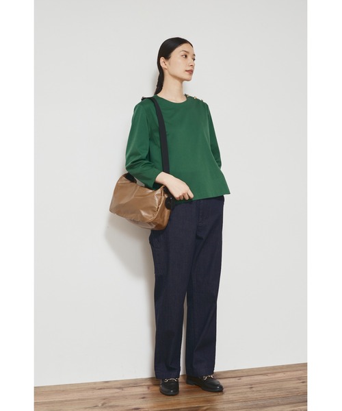 Jack Gomme（ジャックゴム）の「◆【JACK GOMME】ＬＩＲＩＳショルダーバッグ（ショルダーバッグ・レディース・シルバー/ベージュ系その他・ﾌﾘ-）」の11枚目の写真