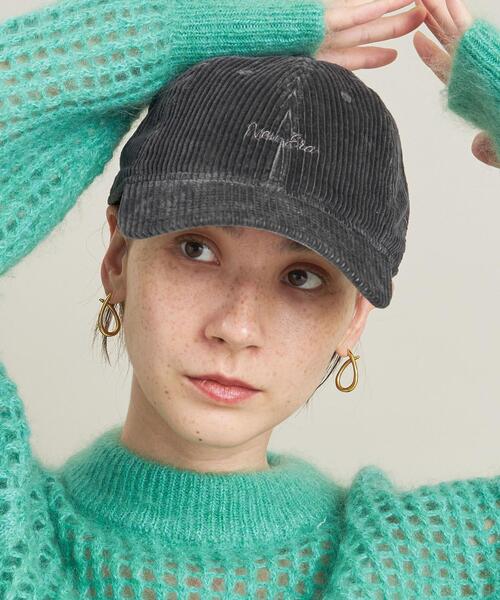 NEW ERA（ニューエラ）の「【別注】＜NEW ERA＞930 コーデュロイ ロゴキャップ/22FW（キャップ・レディース・ナチュラル/ダークグレー/ブラウン・FREE）」の18枚目の写真