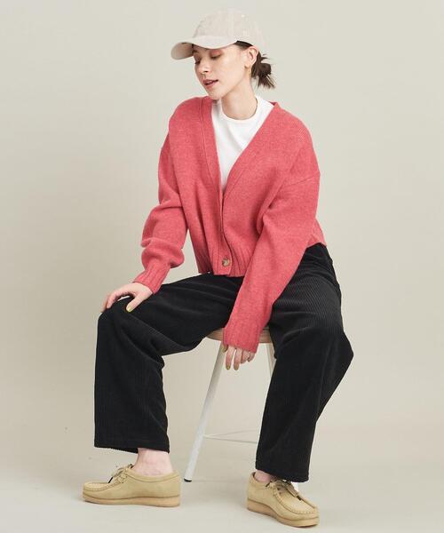 NEW ERA（ニューエラ）の「【別注】＜NEW ERA＞930 コーデュロイ ロゴキャップ/22FW（キャップ・レディース・ナチュラル/ダークグレー/ブラウン・FREE）」の4枚目の写真