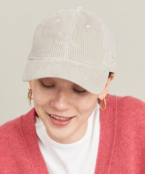 NEW ERA（ニューエラ）の「【別注】＜NEW ERA＞930 コーデュロイ ロゴキャップ/22FW（キャップ・レディース・ナチュラル/ダークグレー/ブラウン・FREE）」の16枚目の写真