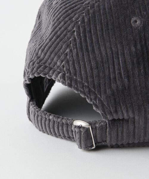NEW ERA（ニューエラ）の「【別注】＜NEW ERA＞930 コーデュロイ ロゴキャップ/22FW（キャップ・レディース・ナチュラル/ダークグレー/ブラウン・FREE）」の5枚目の写真