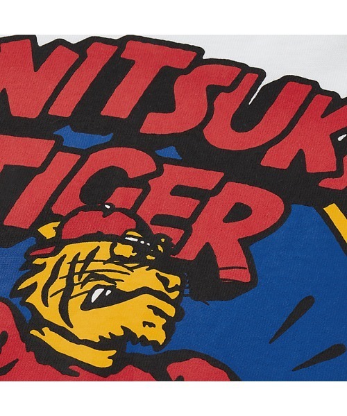 Onitsuka Tiger（オニツカタイガー）の「KIDS GRAPHIC TEE（Tシャツ/カットソー・キッズ・ホワイト/ダークグレー・110/130/140/120）」の6枚目の写真