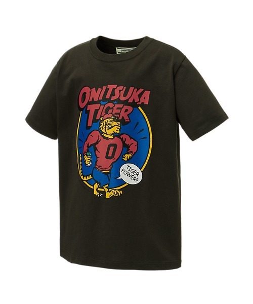 Onitsuka Tiger（オニツカタイガー）の「KIDS GRAPHIC TEE（Tシャツ/カットソー・キッズ・ホワイト/ダークグレー・110/130/140/120）」の8枚目の写真