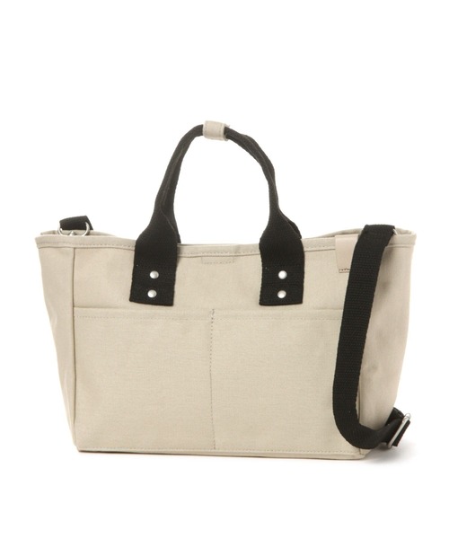 studio CLIP（スタディオクリップ）の「撥水キャンバスショルダーバッグ（トートバッグ・レディース・グリーン/ブラック/グレー・FREE）」の17枚目の写真