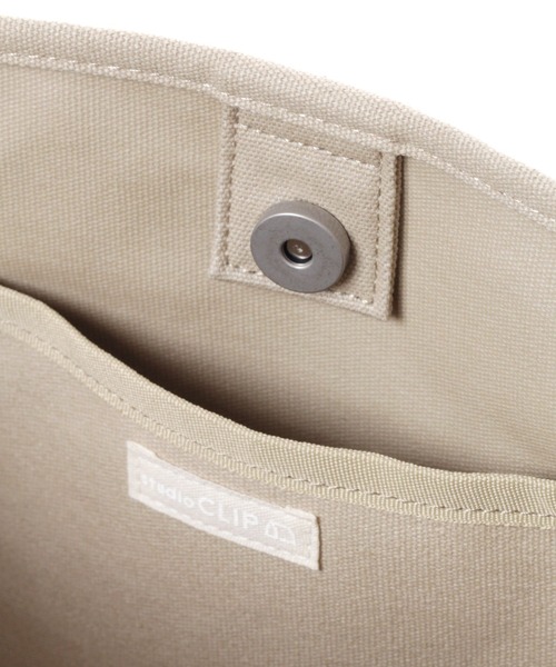 studio CLIP（スタディオクリップ）の「撥水キャンバスショルダーバッグ（トートバッグ・レディース・グリーン/ブラック/グレー・FREE）」の20枚目の写真