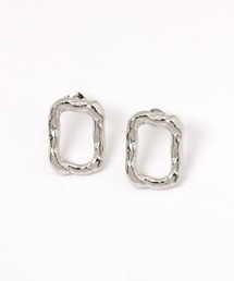 タタキメタルスクエアピアス / 298737