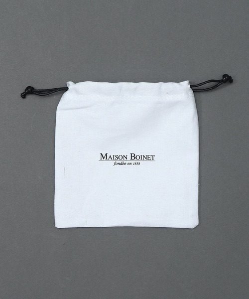 MAISON BOINET（メゾンボワネ）の「【 MAISON BOINET / メゾンボワネ 】 GRAINED CALF LEATHER STITCH BELT / グレインカーフレザーステッチベルト（ベルト・レディース・ブラック/ダークブラウン・75/80）」の8枚目の写真