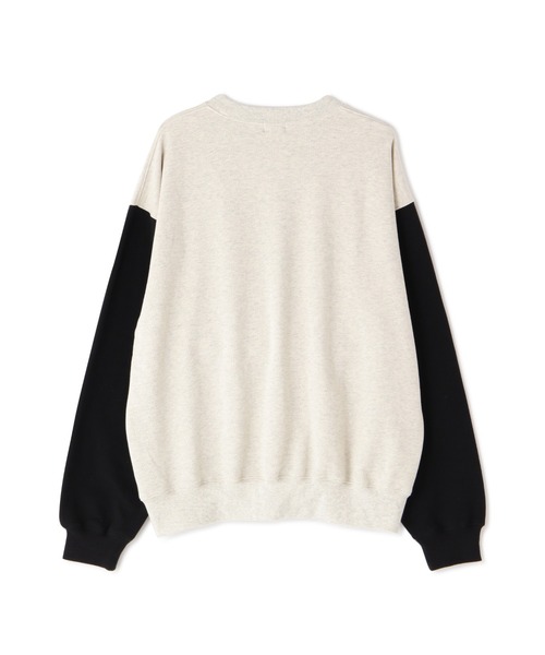 schott（ショット）の「【WEB LIMITED】Schott/ショット/2TONE CREW SWEAT/2トーン クルーネック スウェット（スウェット・メンズ・ブラック/ブルー/ネイビー/オートミール・MEDIUM/LARGE/X-LARGE/XX-LARGE）」の12枚目の写真