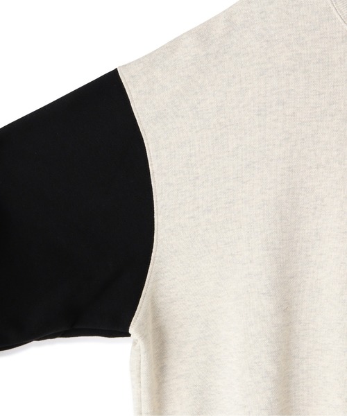 schott（ショット）の「【WEB LIMITED】Schott/ショット/2TONE CREW SWEAT/2トーン クルーネック スウェット（スウェット・メンズ・ブラック/ブルー/ネイビー/オートミール・MEDIUM/LARGE/X-LARGE/XX-LARGE）」の18枚目の写真