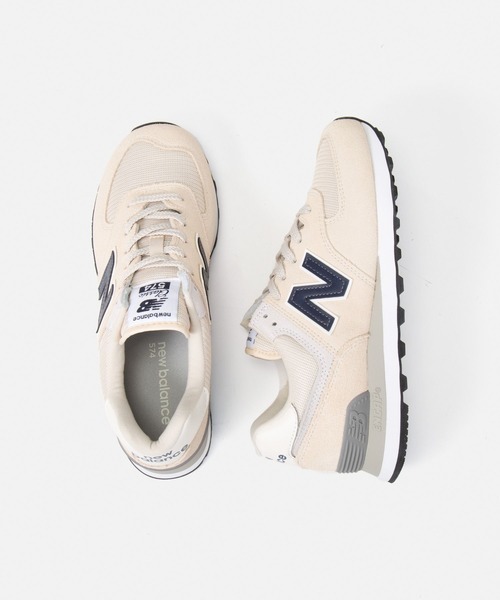 NEW BALANCE(ニューバランス)の「New Balance ML574 EQ2 width D ニューバランス スニーカー(スニーカー・レディース・アイボリー系・25cm/25.5cm/26cm/26.5cm/27cm/27.5cm/28cm)」の4枚目の写真