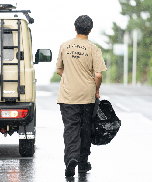 417 EDIFICE(フォーワンセブンエディフィス)の「【417×JIMNY/ジムニー】 LE VEHICULE 別注Tシャツ(Tシャツ/カットソー・メンズ・ホワイト/ベージュ/イエロー・MEDIUM/LARGE/X-LARGE)」の5枚目の写真