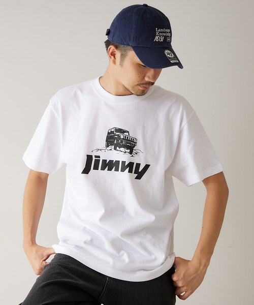 417 EDIFICE(フォーワンセブンエディフィス)の「【417×JIMNY/ジムニー】 LE VEHICULE 別注Tシャツ(Tシャツ/カットソー・メンズ・ホワイト/ベージュ/イエロー・MEDIUM/LARGE/X-LARGE)」の14枚目の写真
