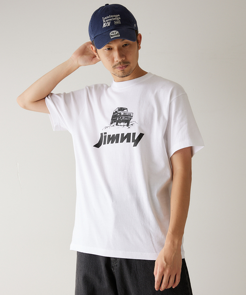 417 EDIFICE(フォーワンセブンエディフィス)の「【417×JIMNY/ジムニー】 LE VEHICULE 別注Tシャツ(Tシャツ/カットソー・メンズ・ホワイト/ベージュ/イエロー・MEDIUM/LARGE/X-LARGE)」の15枚目の写真