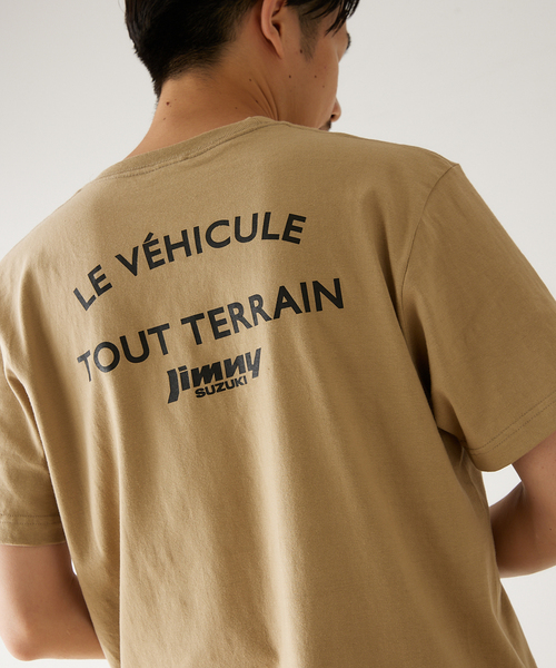 417 EDIFICE(フォーワンセブンエディフィス)の「【417×JIMNY/ジムニー】 LE VEHICULE 別注Tシャツ(Tシャツ/カットソー・メンズ・ホワイト/ベージュ/イエロー・MEDIUM/LARGE/X-LARGE)」の22枚目の写真