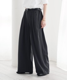 Air Tokyo | Tenshin×AirTokyo collaboration : wide straight slacks / ワイドストレートスラックス(スラックス)