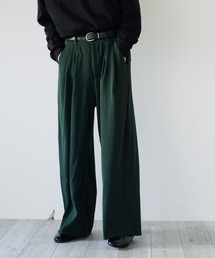 Air Tokyo | Tenshin×AirTokyo collaboration : wide straight slacks / ワイドストレートスラックス(スラックス)