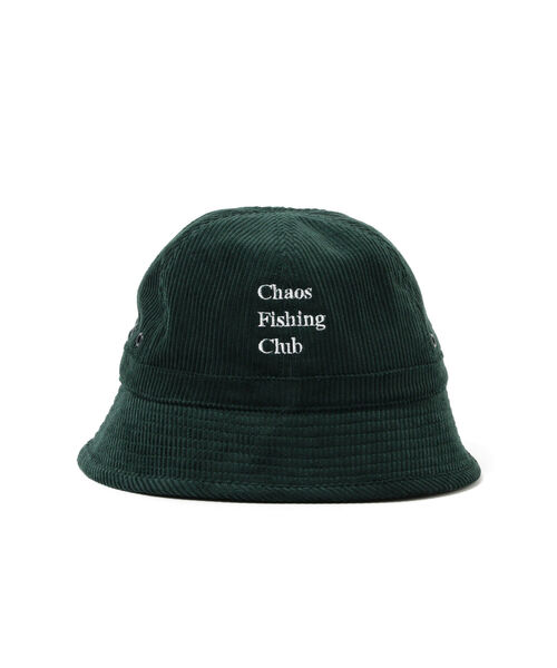 BEAMS T（ビームスティー）の「Chaos Fishing Club / LOGO HAT（ハット・メンズ・ダークグリーン・ONE SIZE）」の3枚目の写真