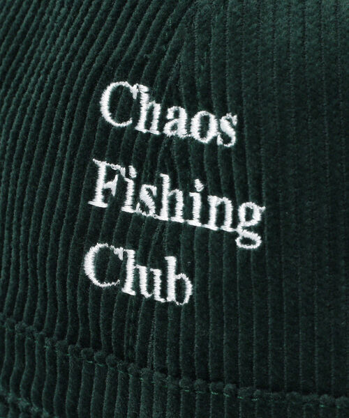 BEAMS T（ビームスティー）の「Chaos Fishing Club / LOGO HAT（ハット・メンズ・ダークグリーン・ONE SIZE）」の5枚目の写真