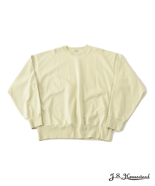 SBTRACT(サブトラクト)の「【SBTRACT/サブトラクト for J.S.Homestead】フリース ジャージ クルーネック(Tシャツ/カットソー・メンズ・ライトグリーン/ブラック系その他/ブラウン系その他/ベージュ系その他・MEDIUM/LARGE)」の3枚目の写真