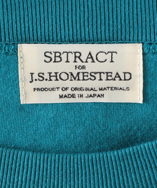 SBTRACT(サブトラクト)の「【SBTRACT/サブトラクト for J.S.Homestead】フリース ジャージ クルーネック(Tシャツ/カットソー・メンズ・ライトグリーン/ブラック系その他/ブラウン系その他/ベージュ系その他・MEDIUM/LARGE)」の15枚目の写真