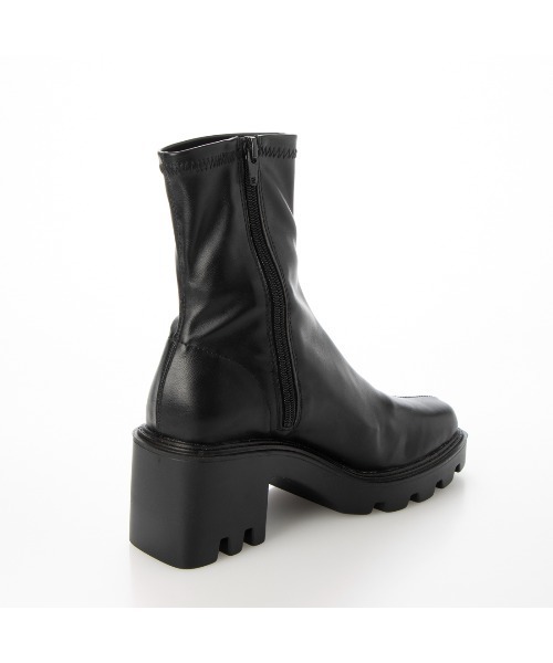 noyau（ノヤウ）の「タンクソールストレッチブーツ（ブーツ・レディース・ライトブルーグレー/アイボリー/ブラック系その他6/ブラック・S/M/L/LL）」の12枚目の写真