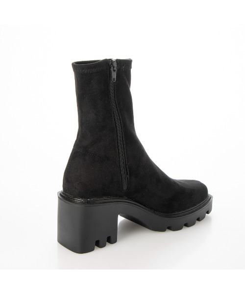 noyau（ノヤウ）の「タンクソールストレッチブーツ（ブーツ・レディース・ライトブルーグレー/アイボリー/ブラック系その他6/ブラック・S/M/L/LL）」の18枚目の写真