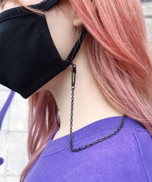 Figments | ブラックピンマスクチェーン(マスク)