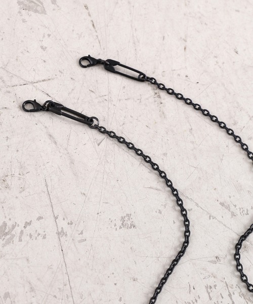 Figments（フィグメンツ）の「ブラックピンマスクチェーン（マスク・レディース・ブラック・FREE）」の3枚目の写真