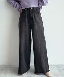 w closet | フレアデニムパンツ(デニムパンツ)