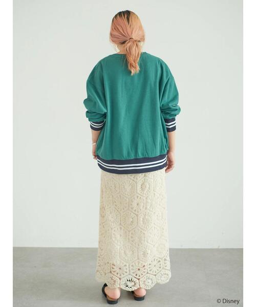 Disney（ディズニー）の「シルエットレーススカート/Mickey（スカート・レディース・アイボリー/チャコールグレー・FREE）」の12枚目の写真