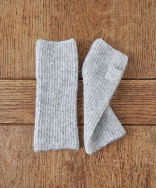 BIRTHDAY BAR（バースデイバー）の「アームウォーマー エアリーモヘア（アームカバー・レディース・パープル/グレー/グリーン/ブルー・フリー）」の12枚目の写真