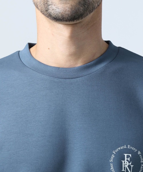 BAYFLOW(ベイフロー)の「ポンチプリントプルオーバー(スウェット・メンズ・ブラック/ベージュ/ブルー・MEDIUM/LARGE)」の10枚目の写真