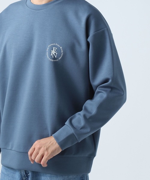 BAYFLOW(ベイフロー)の「ポンチプリントプルオーバー(スウェット・メンズ・ブラック/ベージュ/ブルー・MEDIUM/LARGE)」の11枚目の写真
