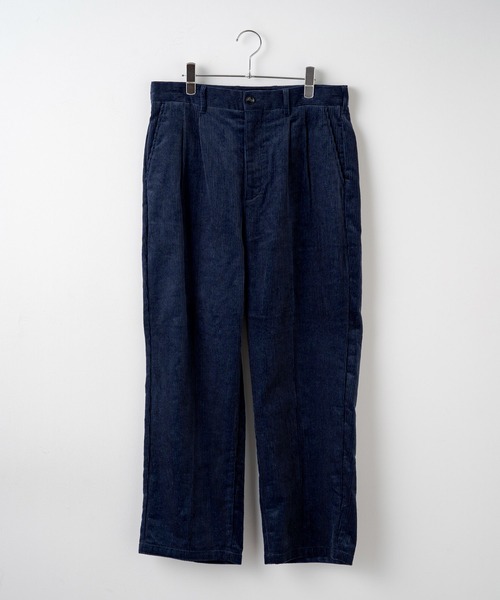 WHIMSIC(ウィムジック)の「【WHIMSIC】コーデュロイ2タックイージースラックス(スラックス・メンズ・ブラウン/ネイビー/ホワイト・FREE)」の1枚目の写真